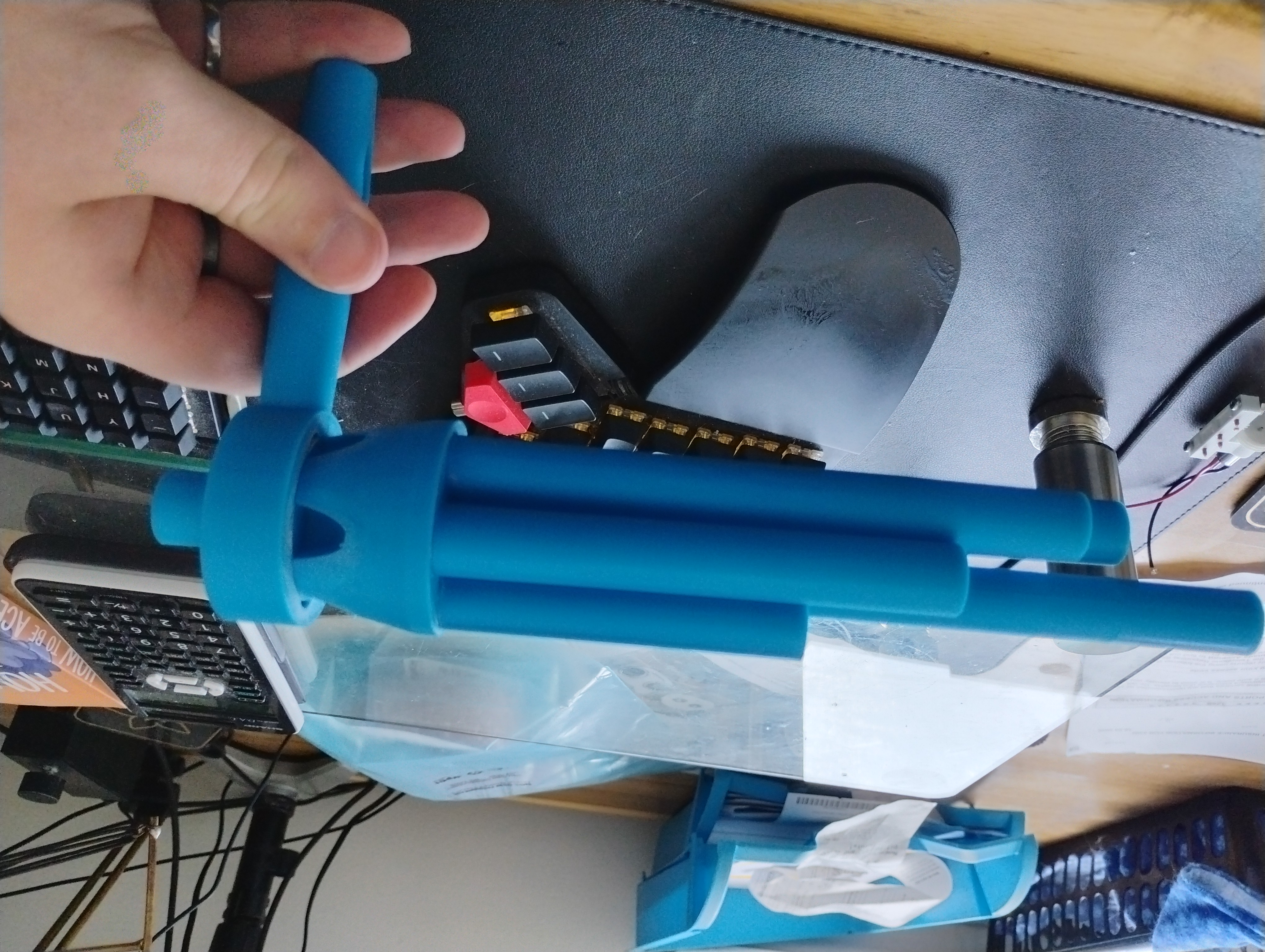 Failed 3d print train whistle